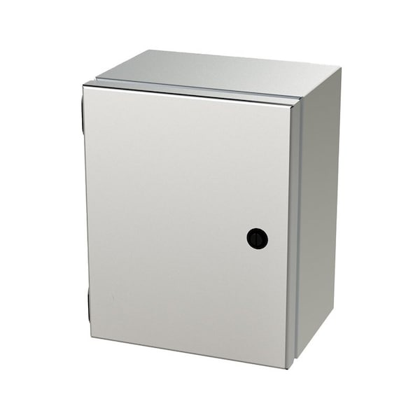 1/4 Turn Latch Electrical Enclosures, 10 in H, 6 in D, 8 in W, NEMA 3R, 4, 4X, 12, 13